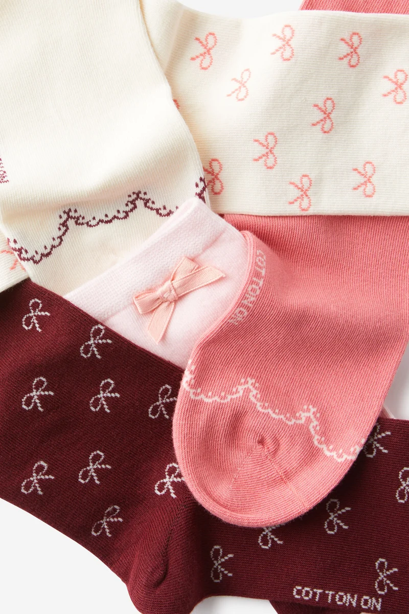 روبي خمس جوارب طاقم ناعمة